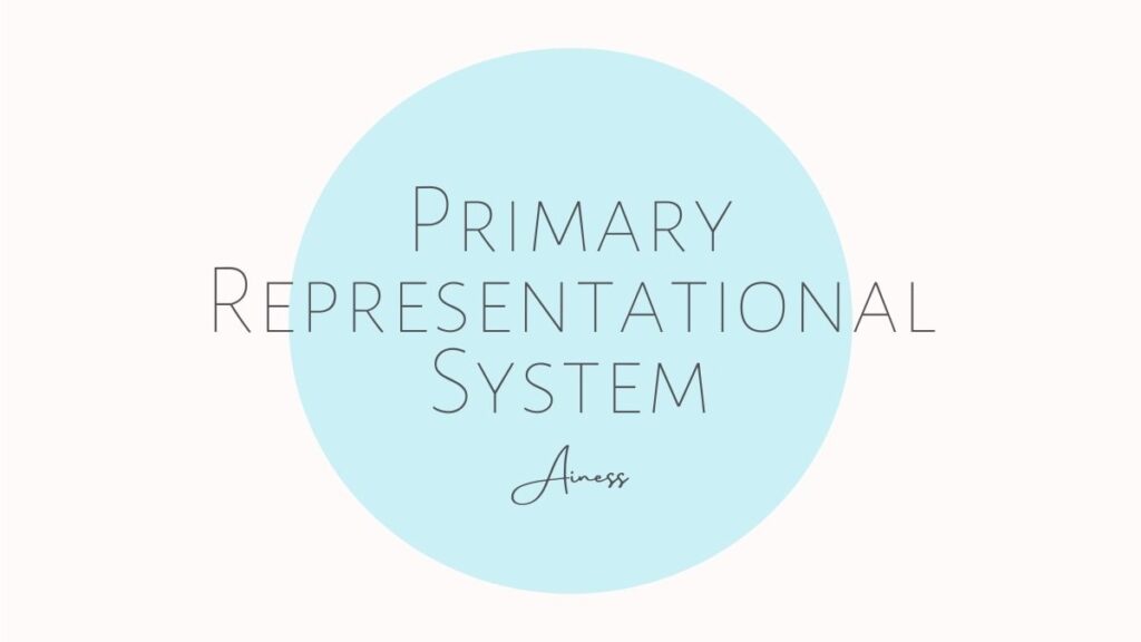 primary-representational-system-ainess-library